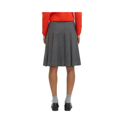 Pleated Midi Skirt