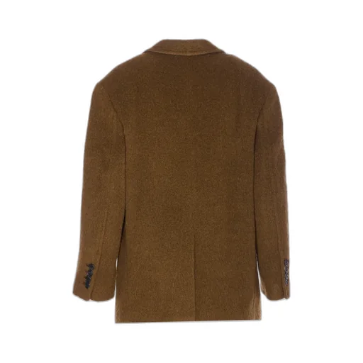 Buttoned V-Neck Jacket