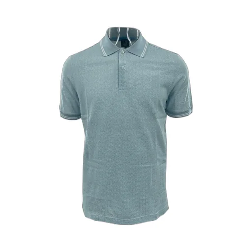 Buckle Short-Sleeved Polo Shirt