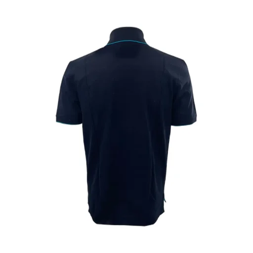 Buckle Short-Sleeved Polo Shirt