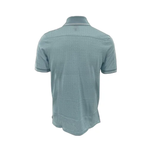 Buckle Short-Sleeved Polo Shirt