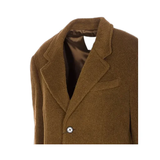 Buttoned V-Neck Jacket