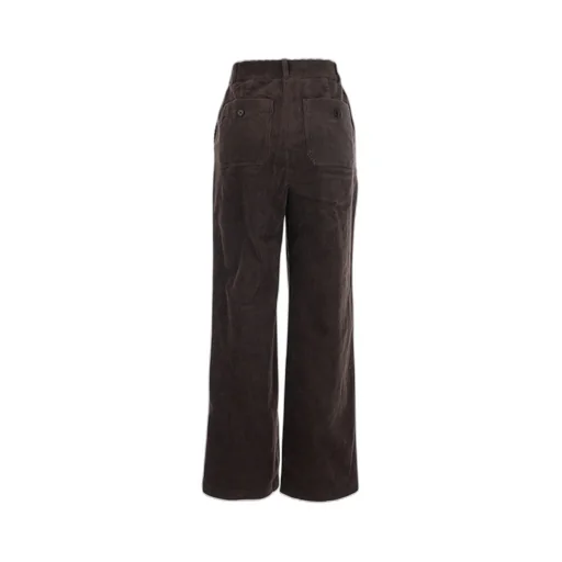Corduroy Wide-Leg Pants