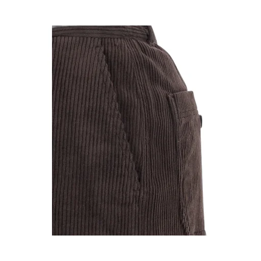 Corduroy Wide-Leg Pants