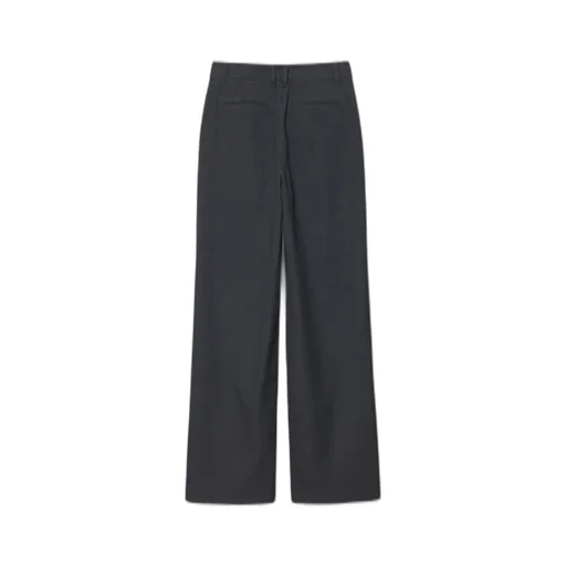 Double-Pleated Casual Trousers