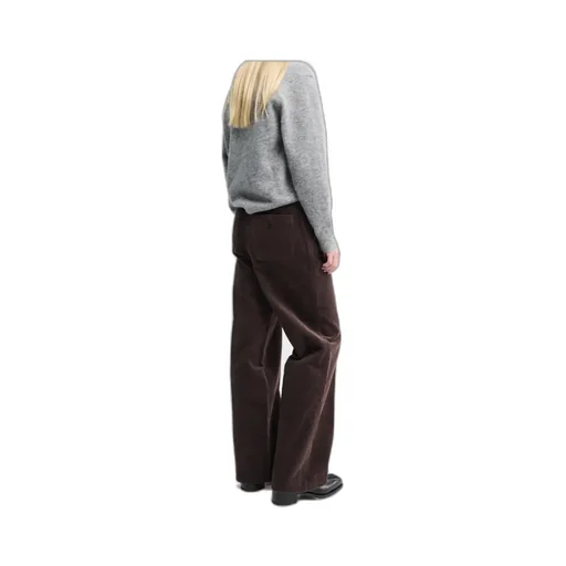 Corduroy Wide-Leg Pants
