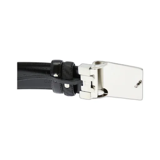 Plate Buckle Type Logo Belt