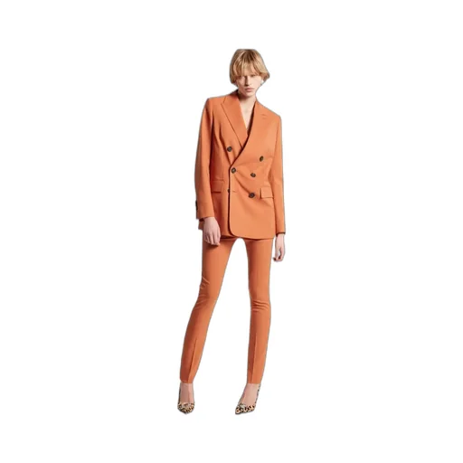 Slim-Cut Tailored Trousers
