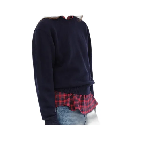 Ribbed Crew Neck Knitwear