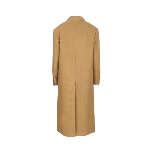 Boucle Wool 3-Button Coat