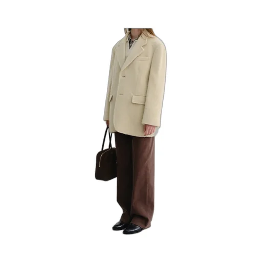 Single-Breasted Blazer Jacket