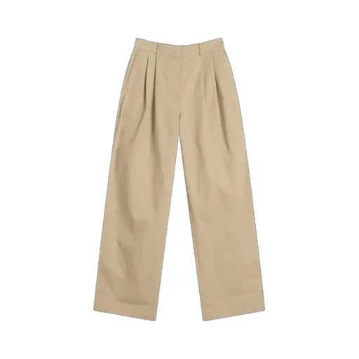 Pleated-Front Trousers