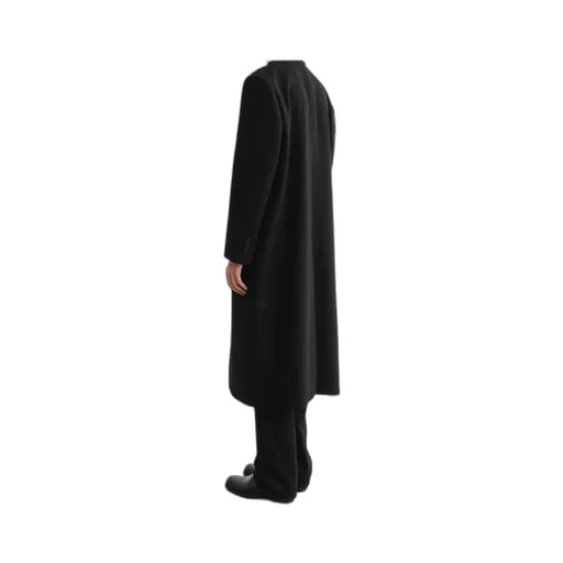 Two-Way Three-Button Cashmere Coat