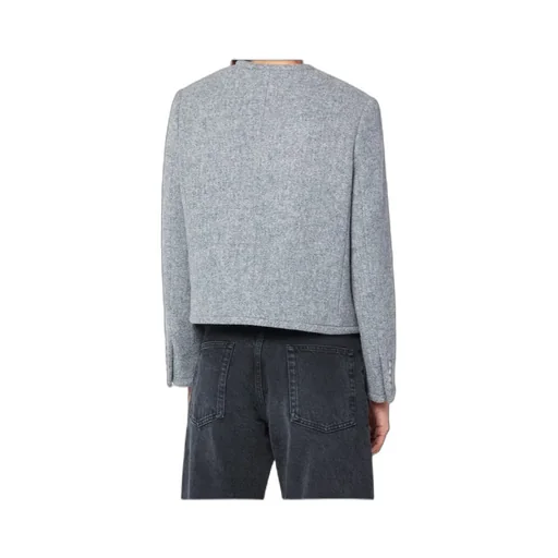 Grey MÉLange Tweed Jacket