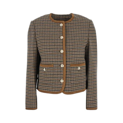 Checked Tweed Jacket