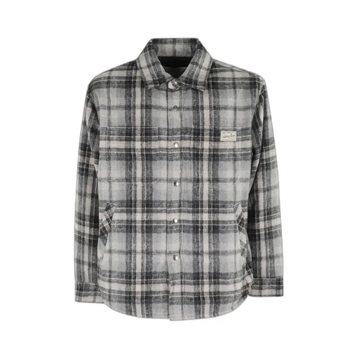 Quilted Check Flannel Shirt