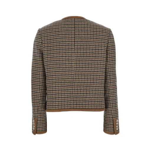 Checked Tweed Jacket