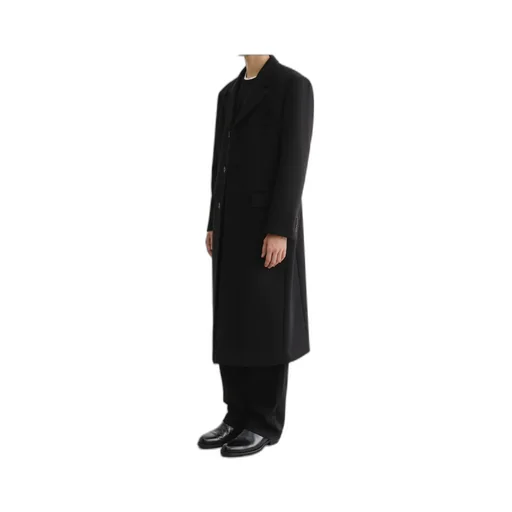 Two-Way Three-Button Cashmere Coat