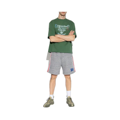 Logo Embroidered Shorts