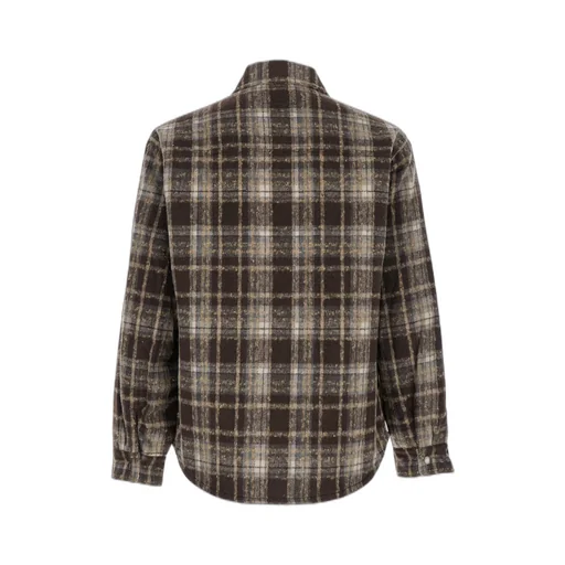 Logo Patch Flannel Shirt