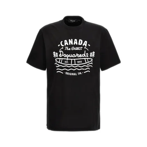 Logo Printed Crewneck T-Shirt