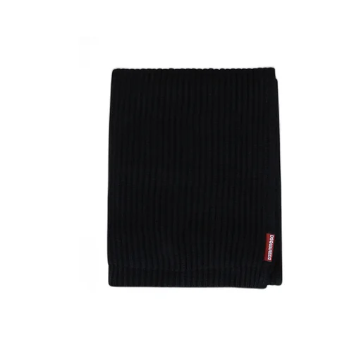 Logo Patch Scarf-Beanie Set