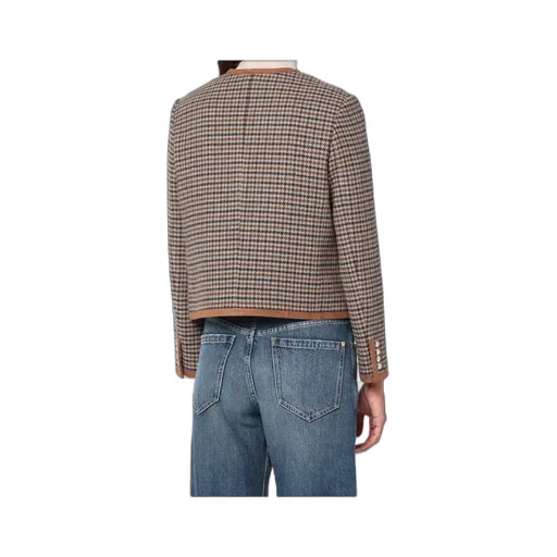 Checked Tweed Jacket