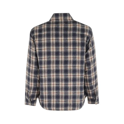 Quilted Check Flannel Shirt