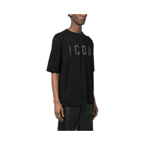 Icon-Print Cotton T-Shirt