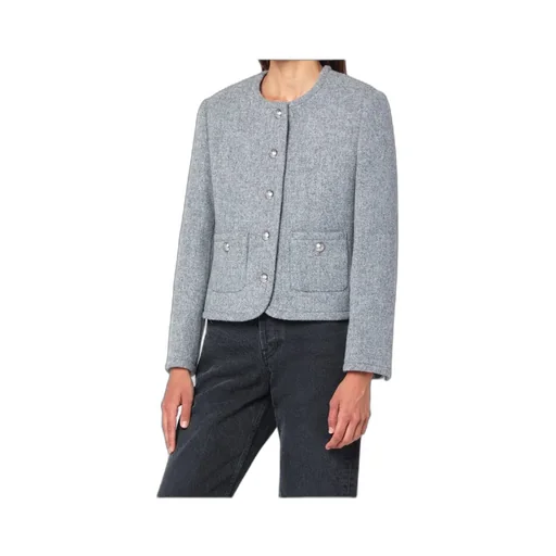 Grey MÉLange Tweed Jacket