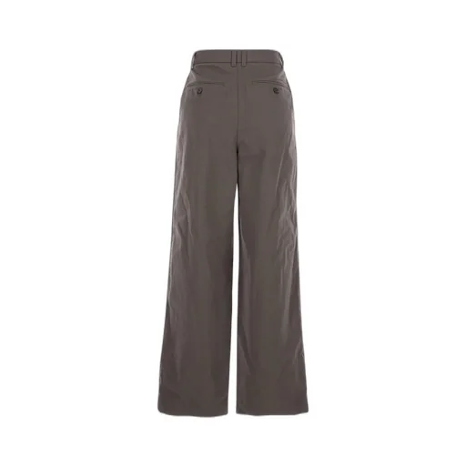 High-Waisted Pleated Pants