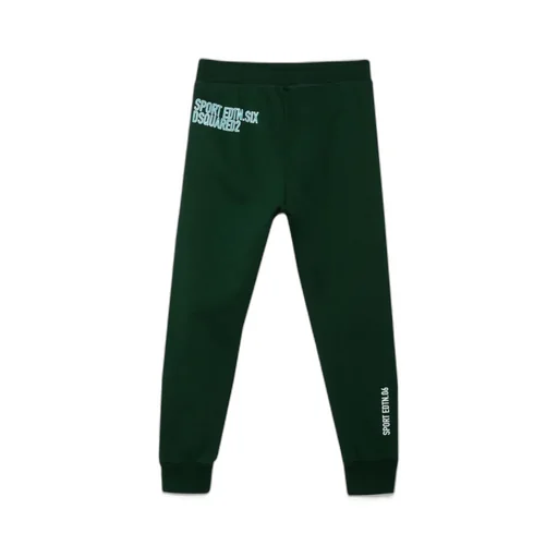 Leaf Printed Drawstring Pants