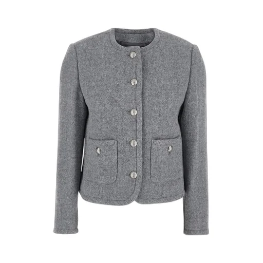 Tweed Buttoned Jacket