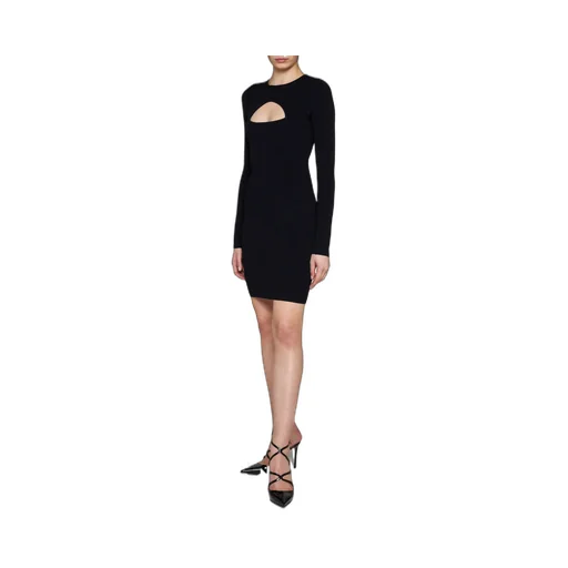 Cut-Out Straight Hem Mini Dress