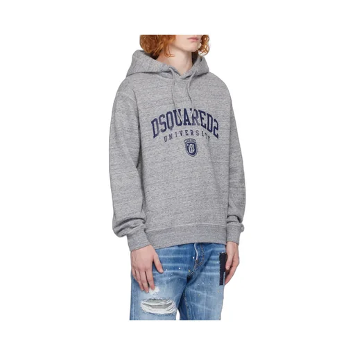Logo Printed Drawstring Hoodie