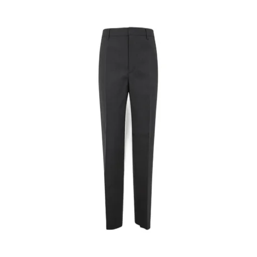 Logo-Plaque Tailored Pleated Trousers
