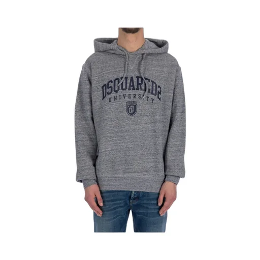 Logo Printed Drawstring Hoodie