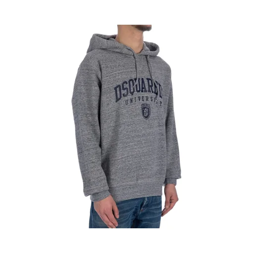 Logo Printed Drawstring Hoodie