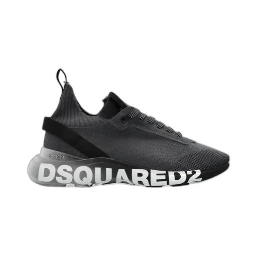 Logo Printed Lace-Up Sneakers
