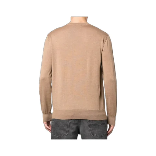 Fine-Knit Crew-Neck Jumper