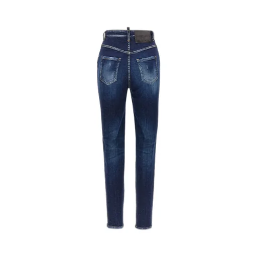 Paint Splatter Detailed Slim Jeans