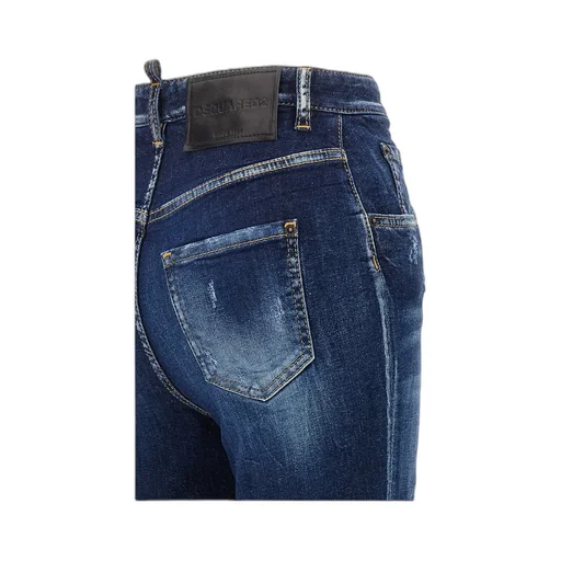Paint Splatter Detailed Slim Jeans