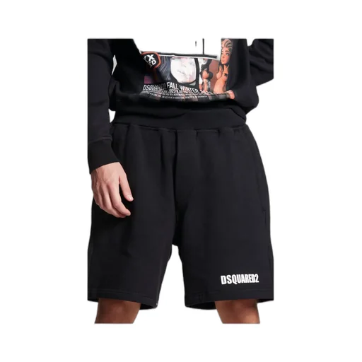 Logo Printed Bermuda Shorts