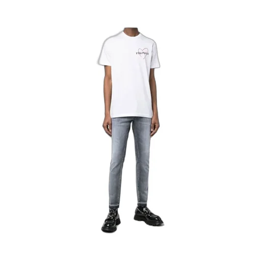 Heart Logo-Print T-Shirt