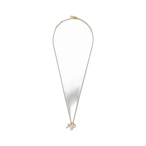 Charm-Details Cable-Chain Necklace
