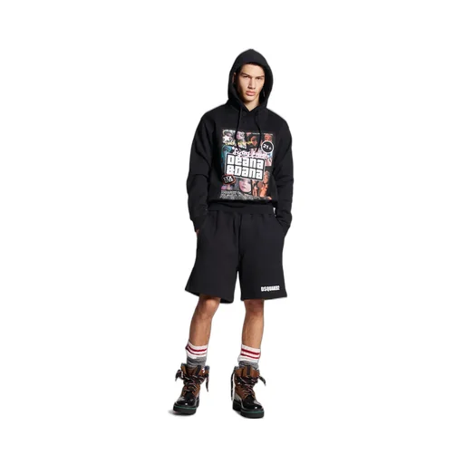Logo Printed Bermuda Shorts