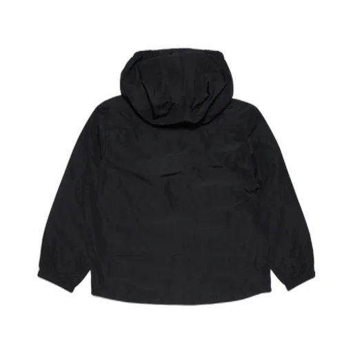 Logo-Print Hooded Windbreaker