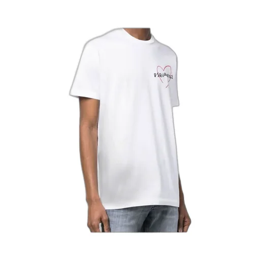 Heart Logo-Print T-Shirt