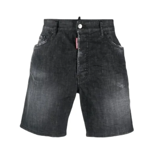Marine Denim Shorts
