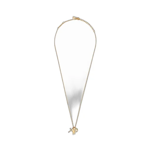 Charm-Details Cable-Chain Necklace